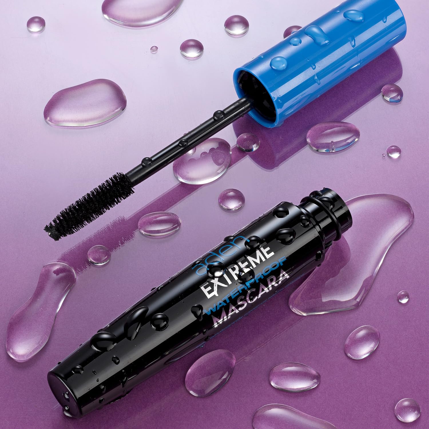 aden Vegan Mascara Volume and Length – Extreme Water Proof, Volumize, Lengthen and Define – Non Flaking for Stunning Lashes