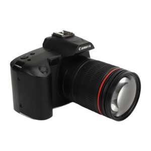 4k 64mp hd night view digital camera with 3in ips color display, wifi, 16x digital zoom, 120 degree wide angle, and fill light for nighttime shooting