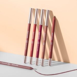 MYUANGO Lip Liner Pencil -Vegan and Creamy Formula, 24-Hour Long-Wear, Waterproof & Smudge-Resistant (B107)