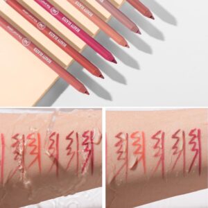 MYUANGO Lip Liner Pencil -Vegan and Creamy Formula, 24-Hour Long-Wear, Waterproof & Smudge-Resistant (B107)