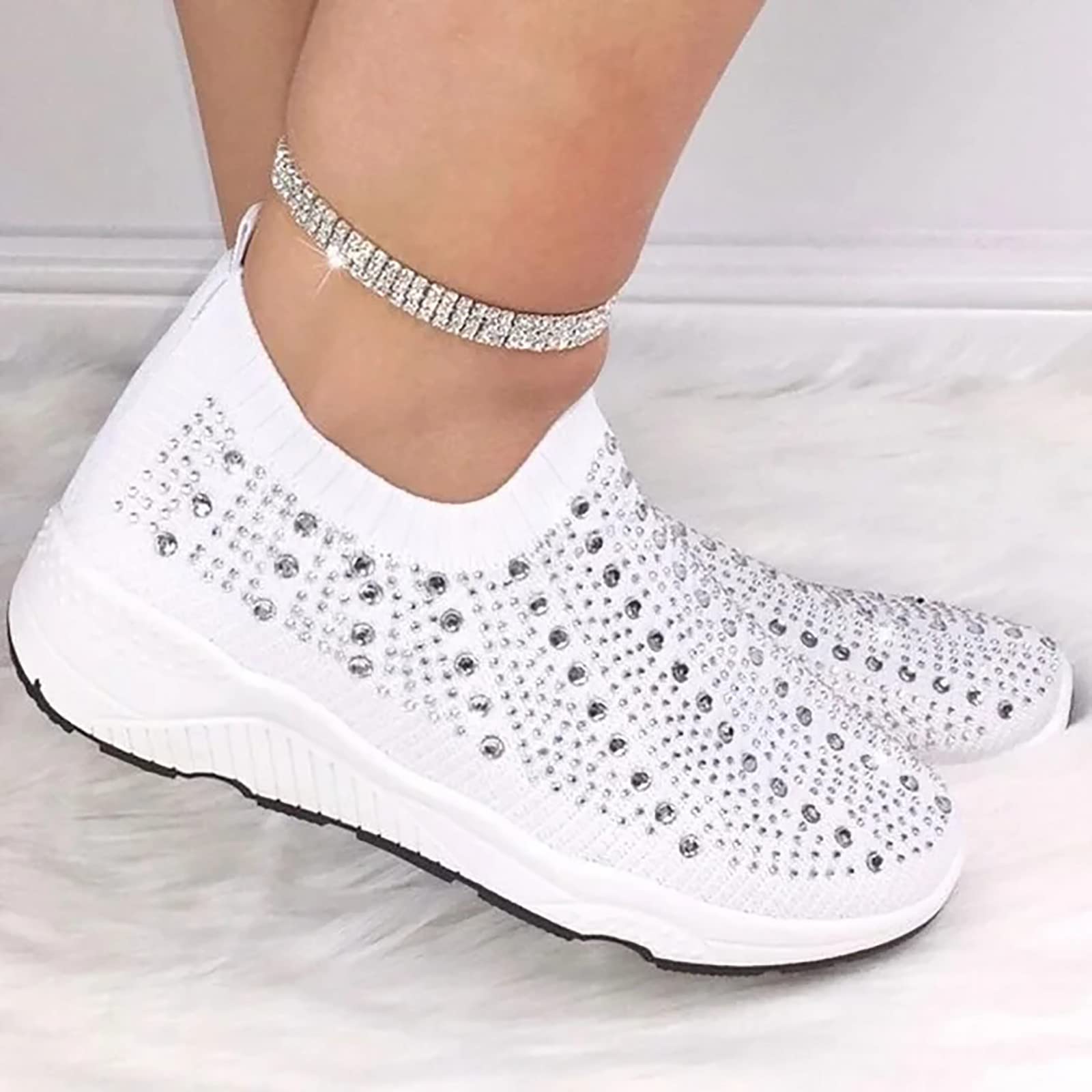 Today 2023 Orthopedic Sneakers Walking Shoes Womens Fashion Lace-Up Shoes Lightweight Tennis Shoes
