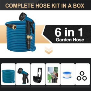 Garden Hose Black 1.0 (100FT, Blue)