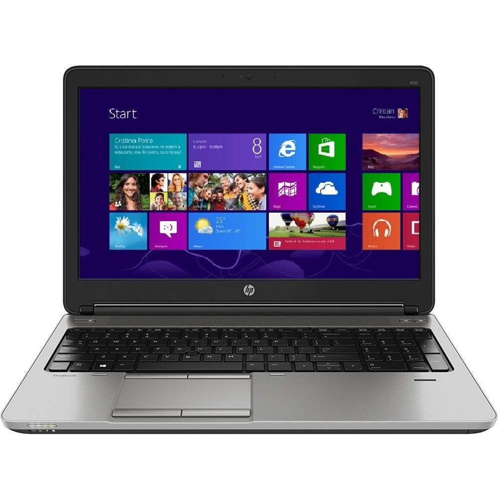 HP ProBook 650 G2 15.6 Inch Business Laptop PC Intel Core i5 6300U up to 3.0GHz, 16GB DDR4, 512GB SSD, WiFi, Win 10 Pro(Renewed)