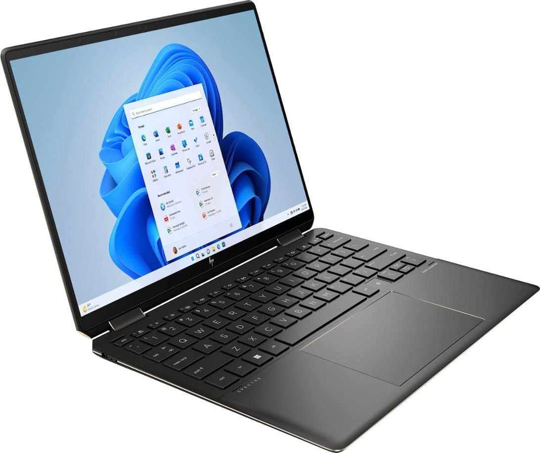 Mavark New Spectre x360 2-in-1 13.5'' 3K2K OLED, multitouch Display Laptop 12th Gen i7-1255U Active Stylus Pen 5G LTE Intel Private Networks Win 11 Pro (1TB Gen 4 SSD|16GB Ram)