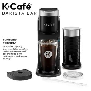 Keurig K-Café Barista Bar Single Serve Coffee Maker and Frother, Black