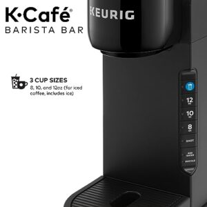 Keurig K-Café Barista Bar Single Serve Coffee Maker and Frother, Black