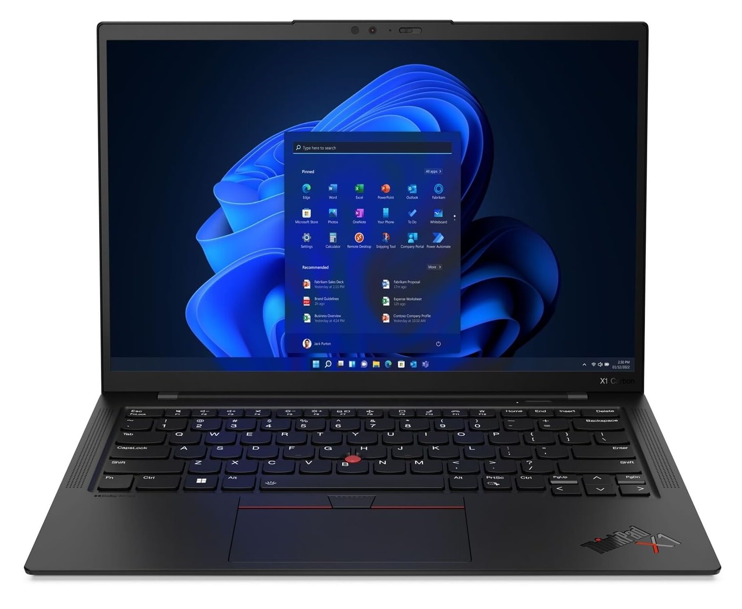 Lenovo Gen 11 ThinkPad X1 Carbon Laptop with Intel Core i5-1335U Processor, 14" WUXGA Non-Touch Display, 16GB LPDDR5 RAM, 512GB Gen4 Performance SSD, Thunderbolt, Backlit Keyboard and Windows 11 Pro