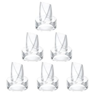 skywot pack of 6 duckbill valves for wearable breast pump hands free accessories universal duckbill valves etc,original part accessories replacement,bpa free