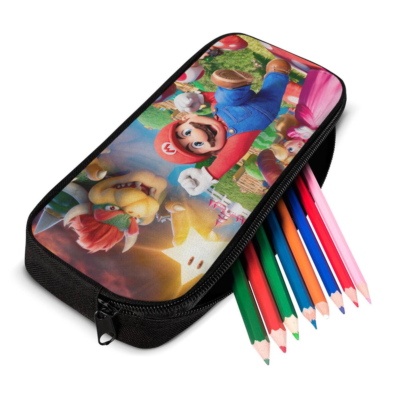 Kids 3pcs Backpack Set with Lunch Box and Pencil Bag Boy Girls Cartoon School Bag Travel Backpack Back to School Supplies