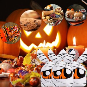 Treat Bags Candy Bags, 50pcs Cute Rabbit Ears Gift Bags for Trick or Treat Small Party Favor Bags for Kids Halloween Party Supplies Decoration