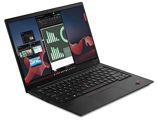 Lenovo Gen 11 ThinkPad X1 Carbon Laptop with Intel Core i7-1365U vPro Processor, 14" WUXGA 100% sRGB Anti-Glare Touchscreen, 32GB LPDDR5 RAM, 1TB Gen4 Performance SSD, Thunderbolt, and Windows 11 Pro