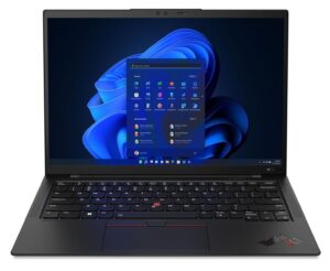 lenovo gen 11 thinkpad x1 carbon laptop with intel core i7-1365u vpro processor, 14" 2.8k oled (2880 x 1800) non-touch display, 32gb lpddr5 ram, 2tb gen4 performance ssd, thunderbolt, and win 11 pro