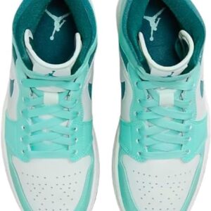 Nike Jordan 1 Mid Women Bleached Turq/Sky J Teal DZ3745-300 9.5