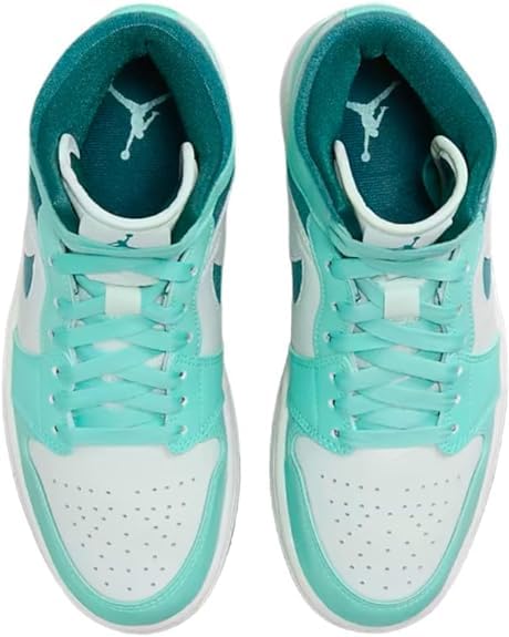 Nike Jordan 1 Mid Women Bleached Turq/Sky J Teal DZ3745-300 9.5