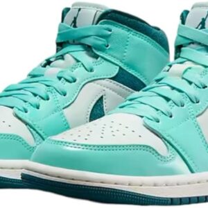 Nike Jordan 1 Mid Women Bleached Turq/Sky J Teal DZ3745-300 9.5