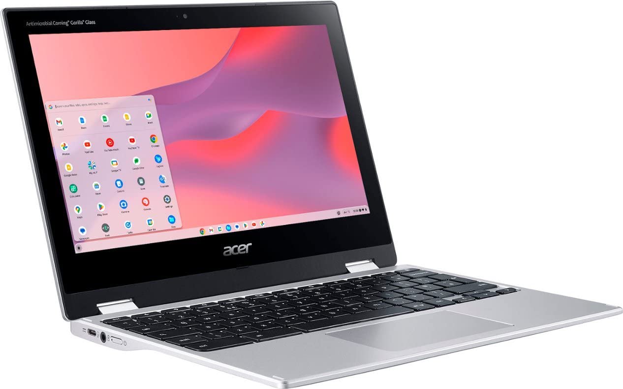 acer Chromebook Spin 311 2-in-1 Convertible Laptop | 11.6" HD Touchscreen | MediaTek MT8183C Octa-Core Processor | 4GB LPDDR4X | 64GB eMMC | USB-C | Wi-Fi 5 | BT | Webcam | Chrome OS | TiTac Card