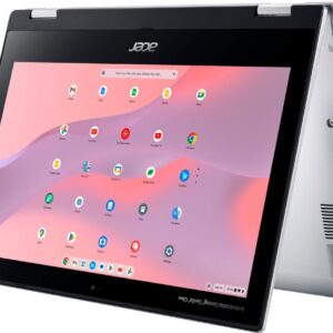 acer Chromebook Spin 311 2-in-1 Convertible Laptop | 11.6" HD Touchscreen | MediaTek MT8183C Octa-Core Processor | 4GB LPDDR4X | 64GB eMMC | USB-C | Wi-Fi 5 | BT | Webcam | Chrome OS | TiTac Card