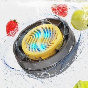 kadi fruit and vegetable washing machine, fruit cleaner spinner device in water, waterproof fruit and vegetable purifier clean washer with oh-ion clean technology for kitchen, seafood, rice, meat…