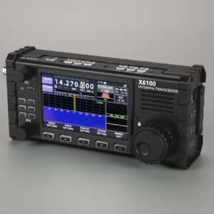 Xiegu X6100 HF Transceiver,SDR,10W,Full Mode,Built-in Battery,Portable Long Range Two-Way Radio