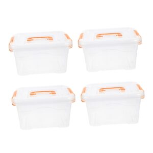 joinpaya makeup organizer for drawer 4pcs box portable storage box abs 16 qt containers for organizing storage containers for organizing
