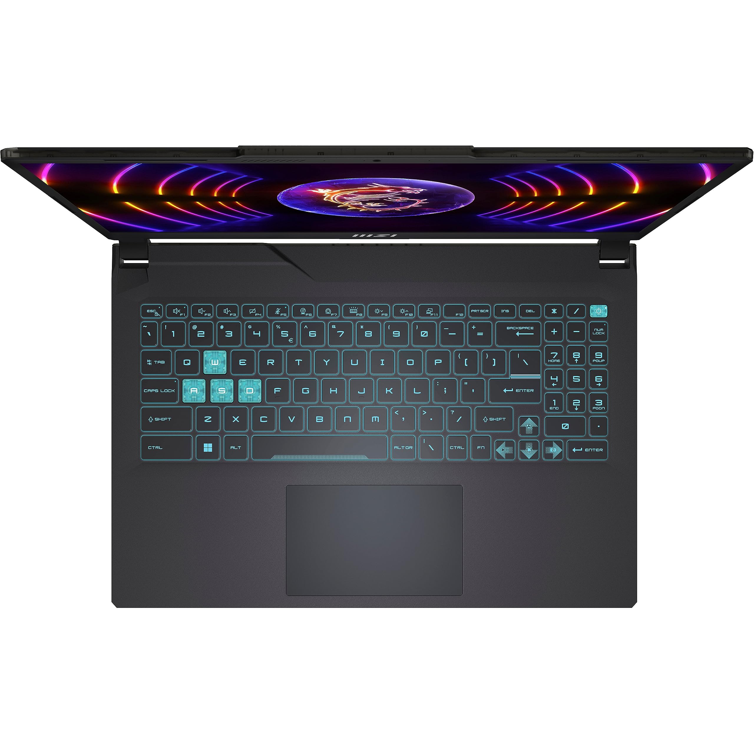 MSI Cyborg 15 15.6" 144Hz FHD Gaming Laptop Computer, Intel 10-Core i7-12650H, GeForce RTX 4060 8GB, 16GB DDR5 RAM, 512GB PCIe SSD, WiFi 6, Bluetooth 5.2, Backlit Keyboard, Windows 11, BROAG Cable