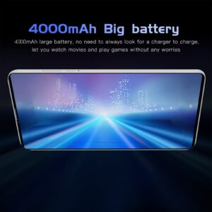 7in Tablet Android for Adults Kids Bluetooth Tablet with 4000mAh, 2GB RAM+16GB ROM, Call, Gaming Tablet Laptop Electronics for Men College Supplies Girlfriend Boyfriend Gifts Car Cool Stuff (Blue)