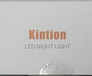 Kintion Portable LED Night Lamp for Kids and Adult(with RGB Mode), Bedside Dimmable Warm Night Light, Soft Eye Caring Night Light for Kids Breastfeeding and Sleep Aid, 8 Colors, 2pcs