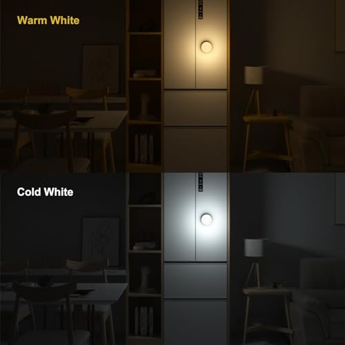 Kintion Portable LED Night Lamp for Kids and Adult(with RGB Mode), Bedside Dimmable Warm Night Light, Soft Eye Caring Night Light for Kids Breastfeeding and Sleep Aid, 8 Colors, 2pcs