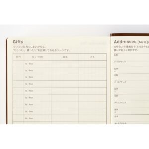 Hobonichi Techo 5-Year Techo Book [Japanese/A6/January 2024 Start/2024 to 2028/5-Years Diary]