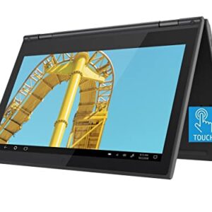 Lenovo 2022 300e 11.6" 2-in-1 Touchscreen (Intel N4120, 4GB RAM, 64GB Storage, Stylus, Webcam), Ruggedized & Water Resistant, Flip Convertible Home & Education Laptop, FD Pen, Windows 10 Pro (Renewed)