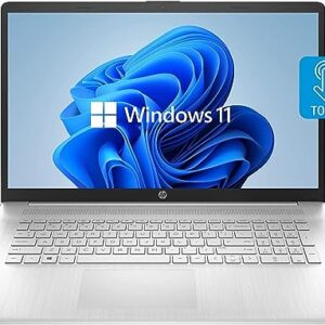 HP 2023 Newest 17t Laptop, 17.3'' HD+ Touchscreen, Intel Core i7-1255U Processor, 32GB DDR4 RAM, 1TB PCIe SSD, Backlit Keyboard, HDMI, Windows 11 Home, Silver