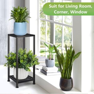 Lilybud--lily Plant Stand Indoor Outdoor Heavy Duty Wrought Iron Pedestal Stands Metal Plant Stand Decorative Flower Stand for Patio Garden Deck Living Room