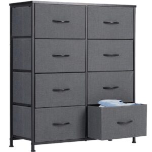sweetcrispy organizer dresser, grey
