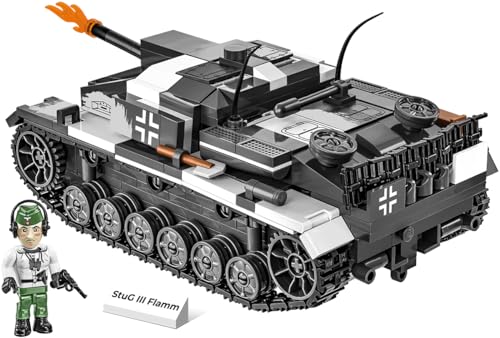 COBI Historical Collection WWII STUG III Ausf. F/8 & Flammpanzer (2-in-1)