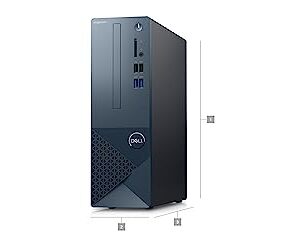 Dell Inspiron 3020 SFF Small Form Factor Desktop (2023) | Core i3-512GB SSD - 8GB RAM | 4 Cores @ 4.5 GHz Win 11 Home (Renewed)