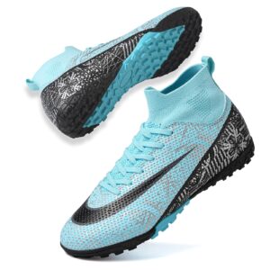 Soccer Cleats Mens Football Cleats Women Indoor Soccer Shoes Tacos de Futbol para Hombre Zapatos De Futbol para Hombre Football Shoes for Youth Professional Training Soccer Shoe TF