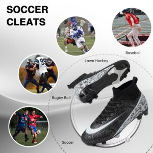 Mens Soccer Cleats Women Football Cleats Tacos De Futbol para Hombre Soccer Shoes Football Shoes for Turf Futsal Shoes Cleats Football Turf Cleats Professional Football Training Boots AG FG