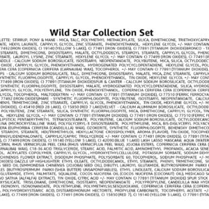 ISAMAYA Wild Star Collection Vegan Lip Color Set