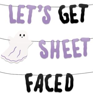 HOUSE OF PARTY Halloween Party Decorations - Halloween Banner - Ghost Halloween Decor - Perfect Indoor Halloween Party Decor with Halloween Ghost - Ideal for Halloween Party Favors, and Decorations!