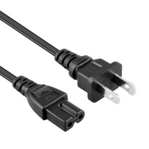Marg 6ft AC Power Cord Cable Plug Bose Model CD-2000 Acoustic Wave Music System Series II; for Bose Acoustic Wave CD-3000 Music System Am - Fm Radio CD