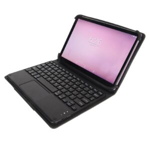 ciciglow 2 in 1 tablet with keyboard, android 12 tablet with hd touch screen, 8gb ram 256gb rom 4g computer tablets, 7000mah battery, wifi, bluetooth, gps, fast charging (us plug)
