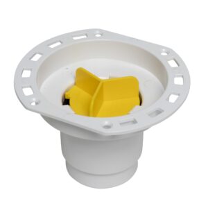 oatey 46000p pvc universal freestanding tub drain kit, white