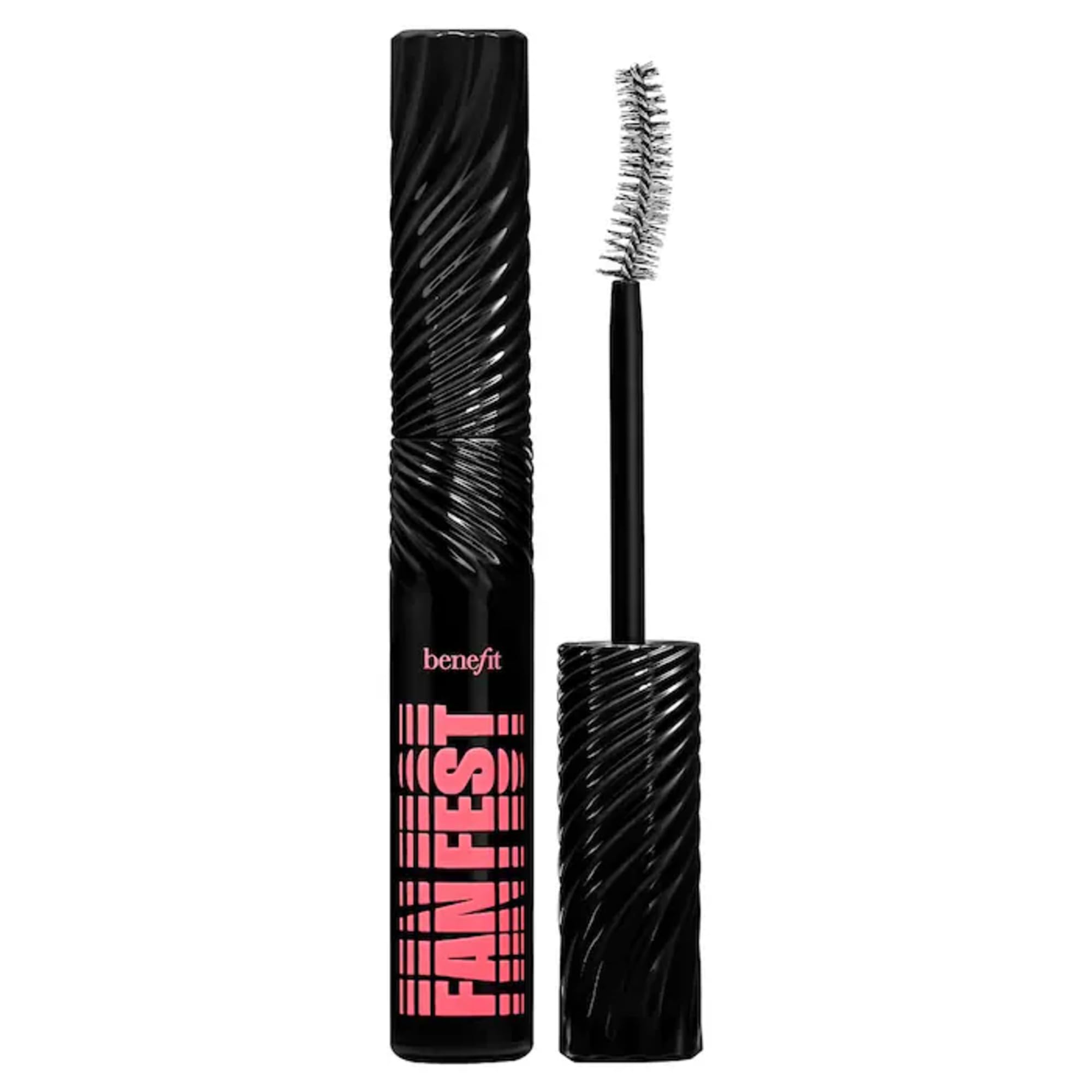 Benefit Cosmetics Fan Fest Fanning & Volumizing Mascara Hyper Black, 0.30 Ounce (Pack of 1)