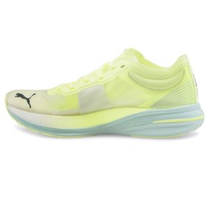 puma womens deviate nitro elite racer running sneakers shoes - yellow - size 10 m