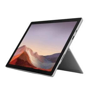 microsoft surface pro 7 touchscreen laptop - high-performance windows tablet with i5-1035g4 8gb ram 128gb ssd, intel uhd graphic, 10-point multi-touch, platinum pwr-00001