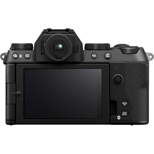 FUJIFILM X-S20 Mirrorless Digital Camera with 18-55mm Lens Bundle, Includes: SanDisk 128GB Extreme PRO Memory Card, Spare Battery and More (6 Items)