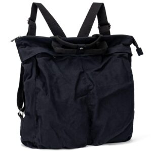 ecosmile canvas backpack for women travel backpack for men vintage bookbag style for casual daypack backpacks (black-a)