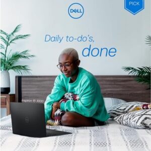 Dell Inspiron 15 3000 Business Laptop Computer, 15.6 Inch FHD PC Laptop, Intel Quad Core i5, Windows 11 Pro, 16GB RAM, 1TB HDD, Lifetime Microsoft Office, Numeric Keyboard, HDMI, Black