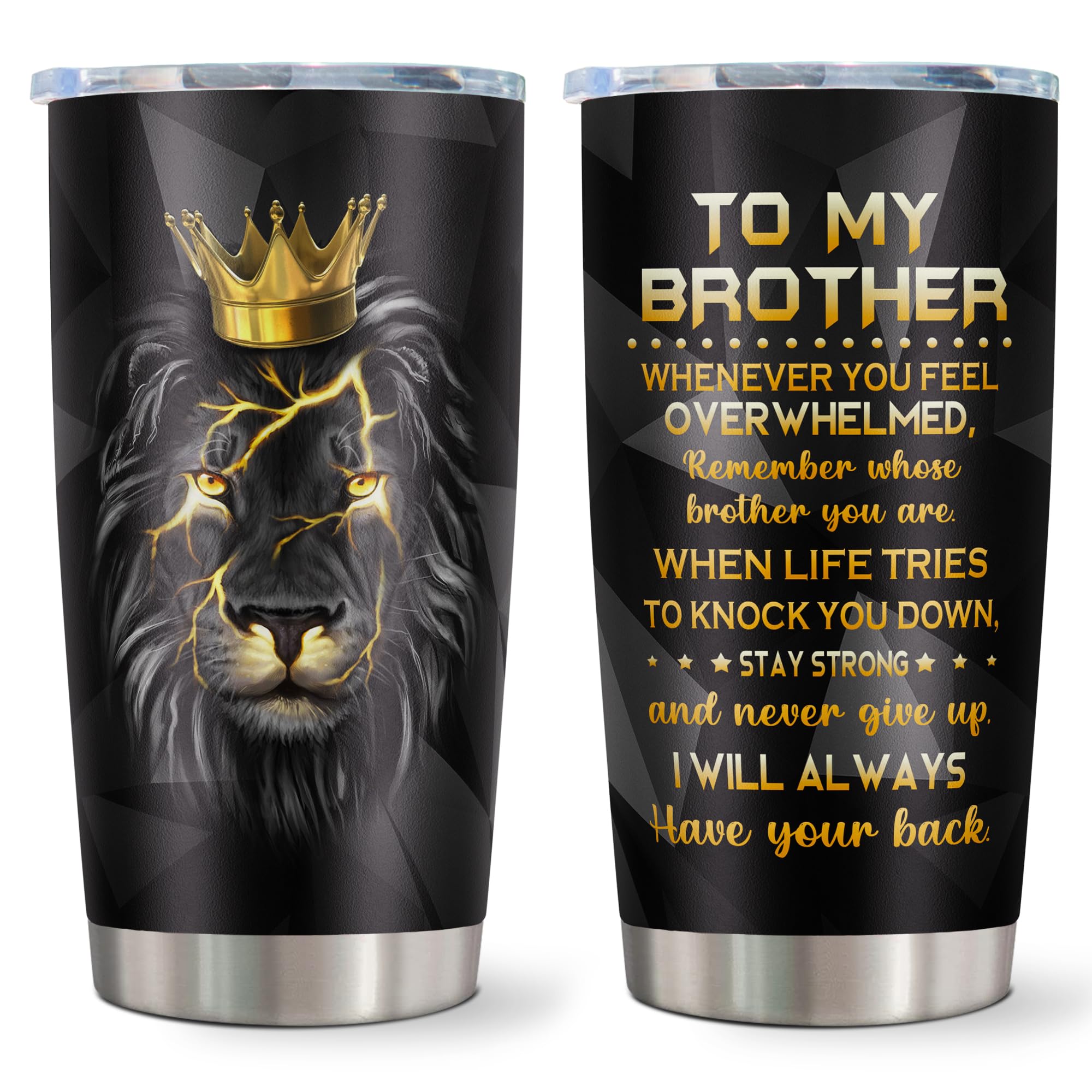 Gifts for Brother, Gifts for Brother Adult, Big Brother Gifts for Boy, Unique Brother Gifts from Sister, Birthday Gifts for Brother, Best Funny Brother Gifts Tumblers Mug 20oz(1pc)