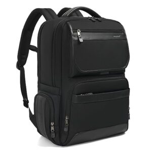 tigernu travel laptop backpack for men business travel backpack with laptop compartment fits 17 inch laptops（tgn-b001 black）